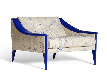 Poltrona Frau's Limited Edition Dezza Armchair By Gio Ponti